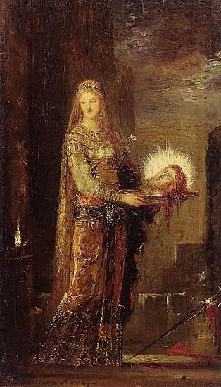 Salome Carrying the Head of John the Baptist on a Platter, Gustave Moreau